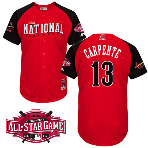 National League Authentic #13 Carpenter 2015 All-Star Stitched Jersey